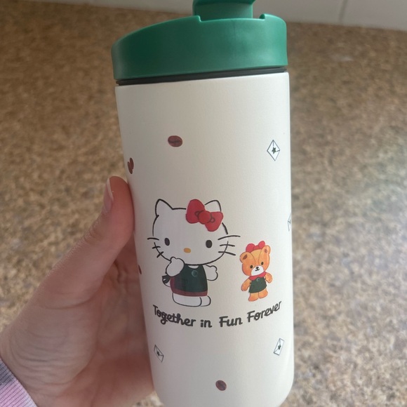 Starbucks Other - Hello Kitty x Starbucks 50th Anniversary 12 oz stainless steel tumbler